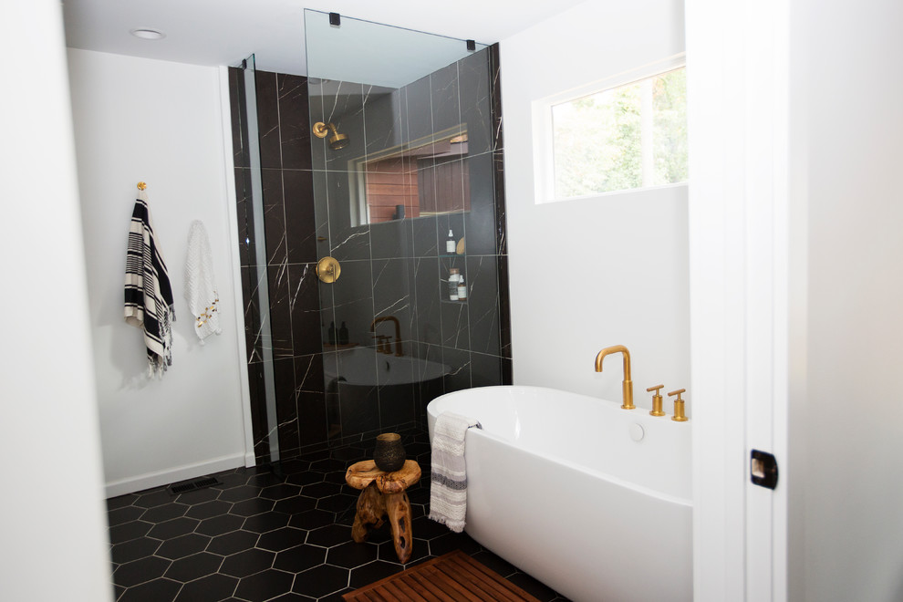 Bathroom - transitional bathroom idea in Atlanta