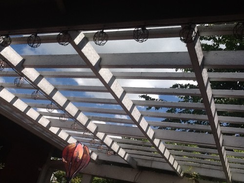 Clear Roof Over Pergola Could I get some ideas for putting a clear roof over our pergola?Thank you sooooooo. Much. - Clear Roof Over Pergola