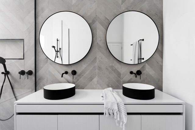 Brunswick East - Project 1 contemporary-bathroom