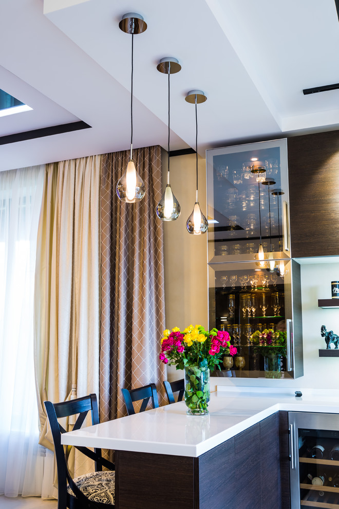 Проект дома в современном стиле с элементами арт деко.