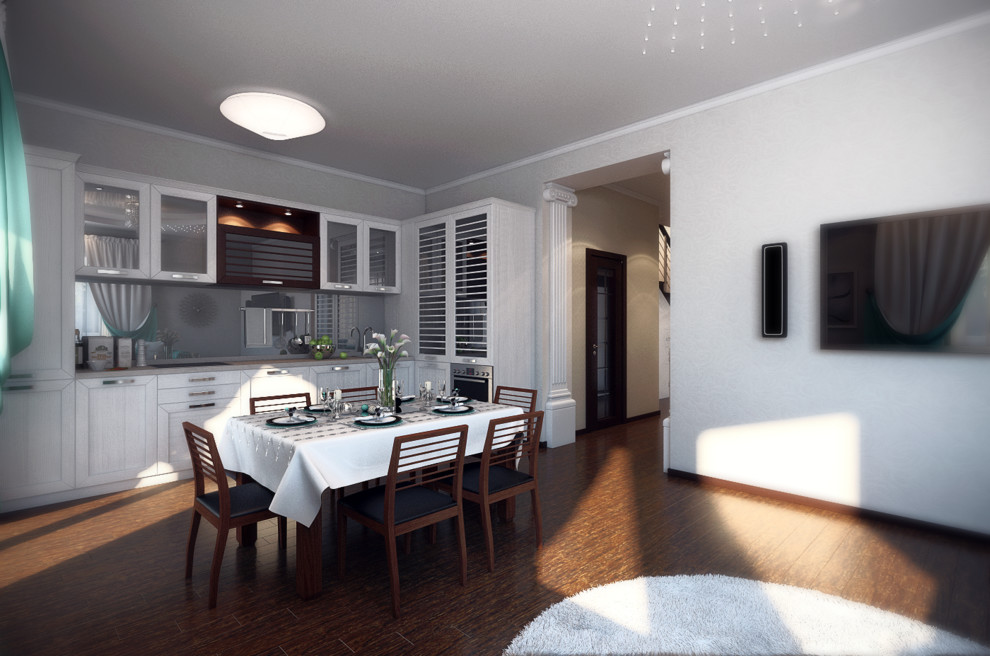 Дом с оттенком ар-деко