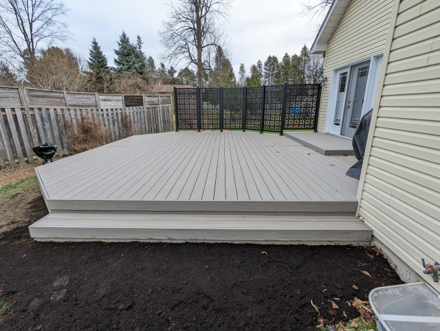 Cypress Custom Deck contemporary-terrace