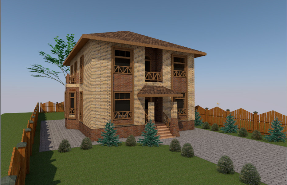 Проект частного дома в г.Батайске ул.Советская