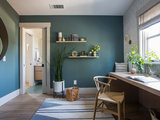 Contemporary Home Office by Lauren Nelson Design