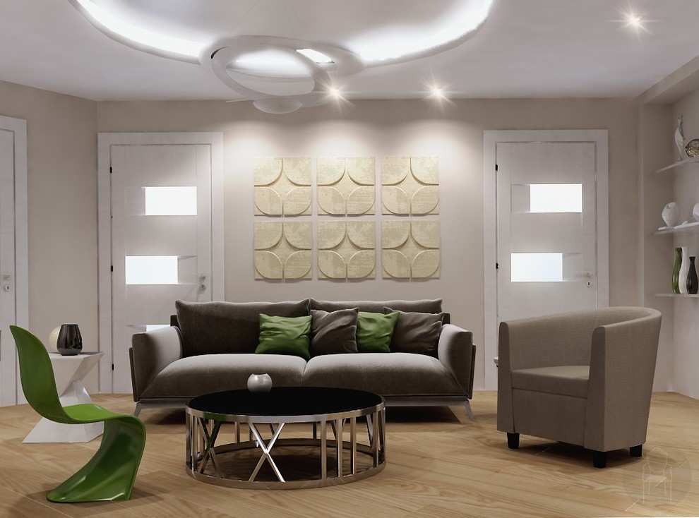 ГОСТИНАЯ В СОВРЕМЕННОМ СТИЛЕ