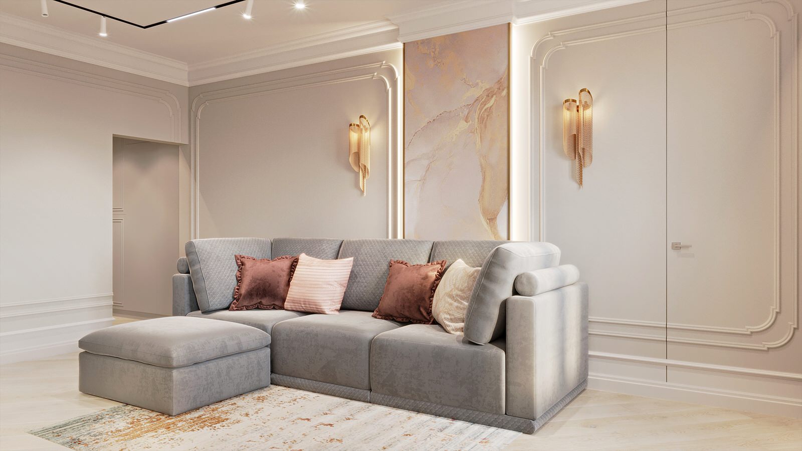 проект "Классика в Тюменке на 100 м2"