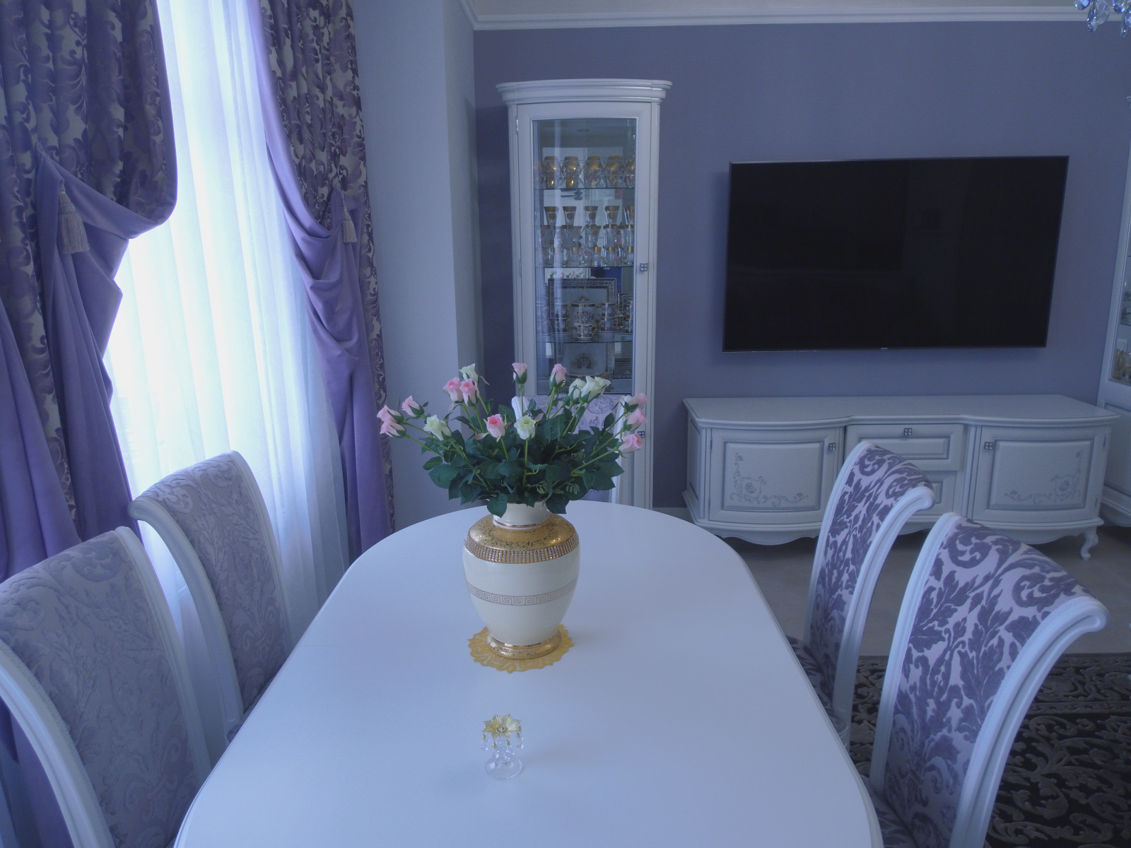 Экологичный тканевый потолок окрашиваемый