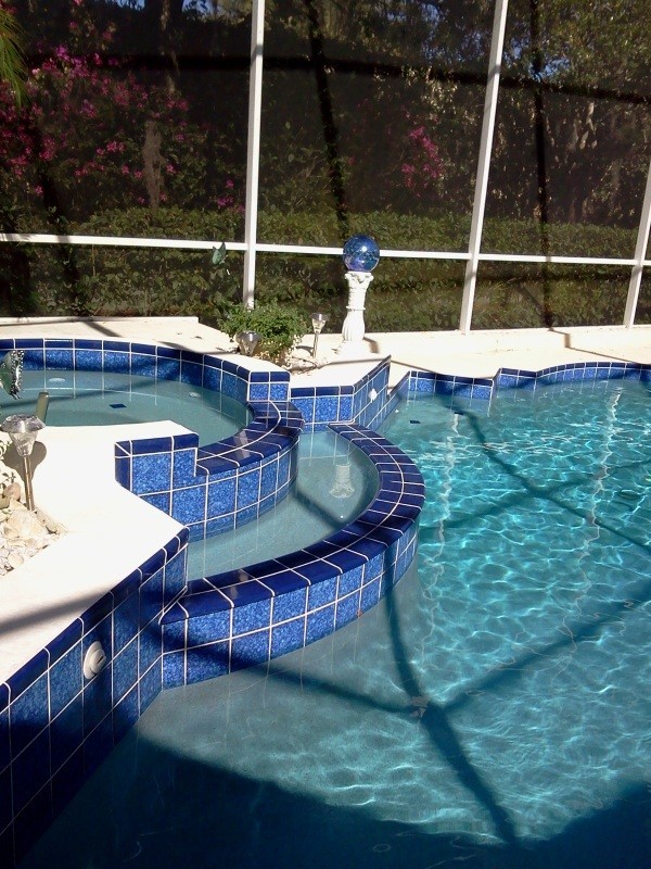 Inspiration for a traditional pool in Orlando.
