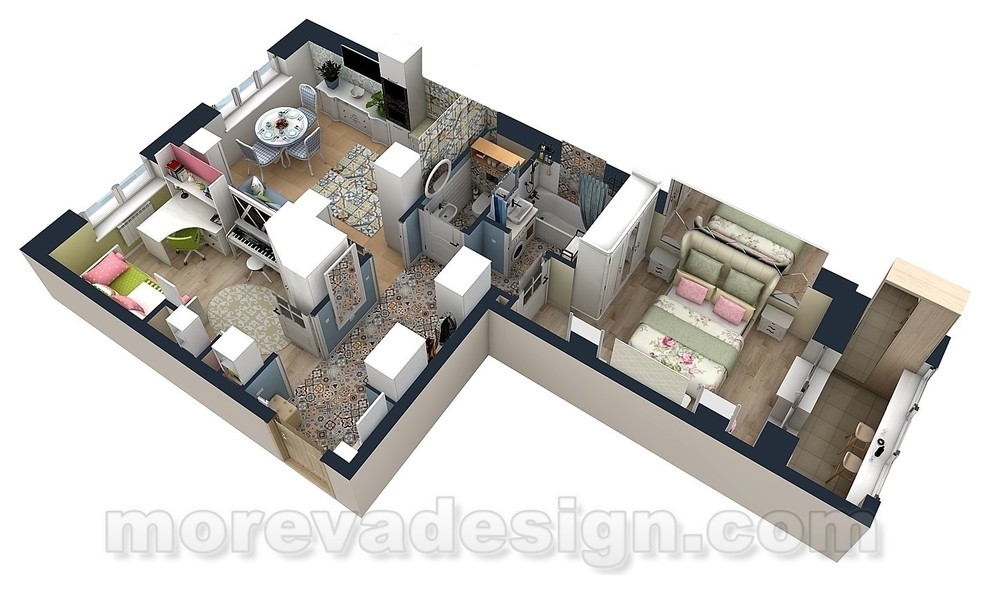 Проект 24 Двушка для милых дам