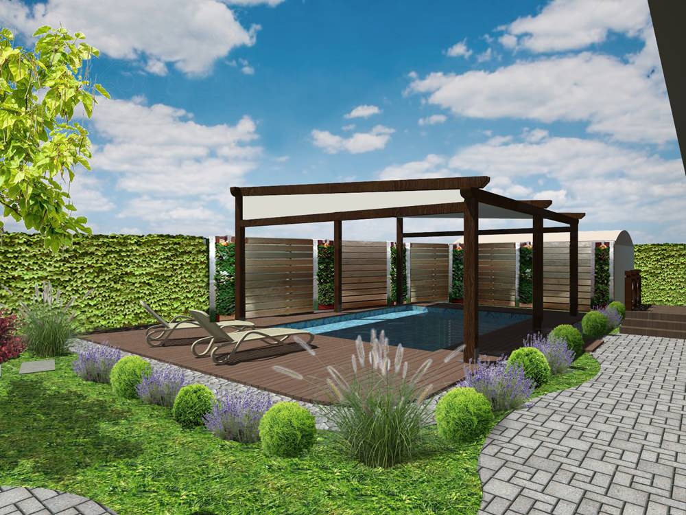 Ландшафтный дизайн участка в Белореченском районе