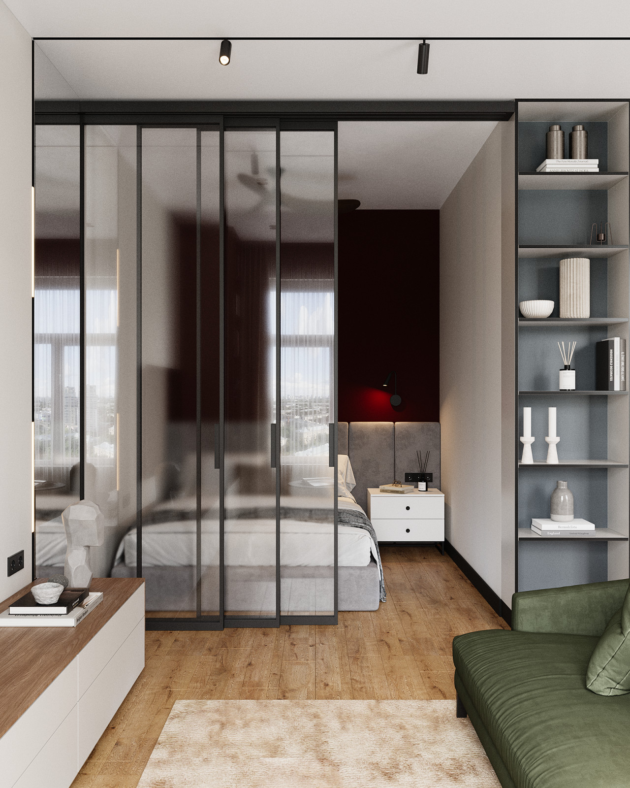 Студия на Спартаке в ЖК "Alia"