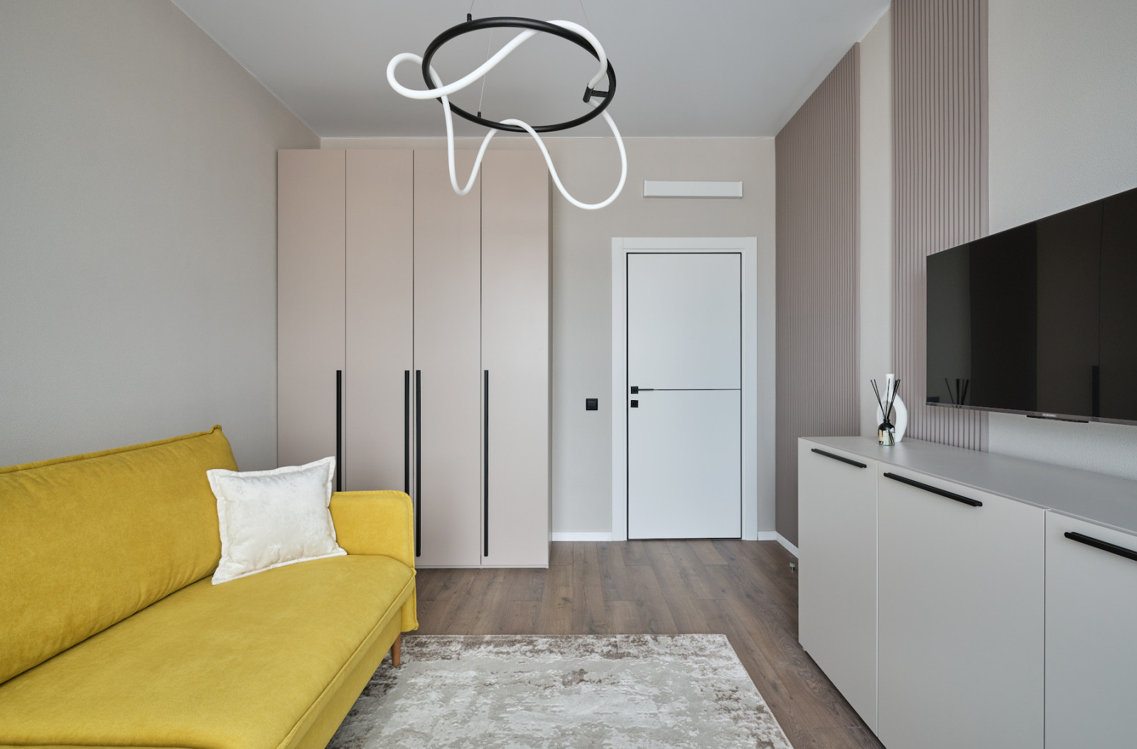 Интерьерная съёмка квартиры в ЖК Green Park (Москва)