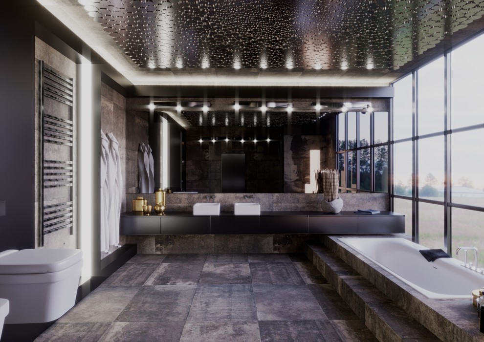 ДОМ В СОВРЕМЕННО СТИЛЕ, ПЛОЩАДЬЮ 157м²