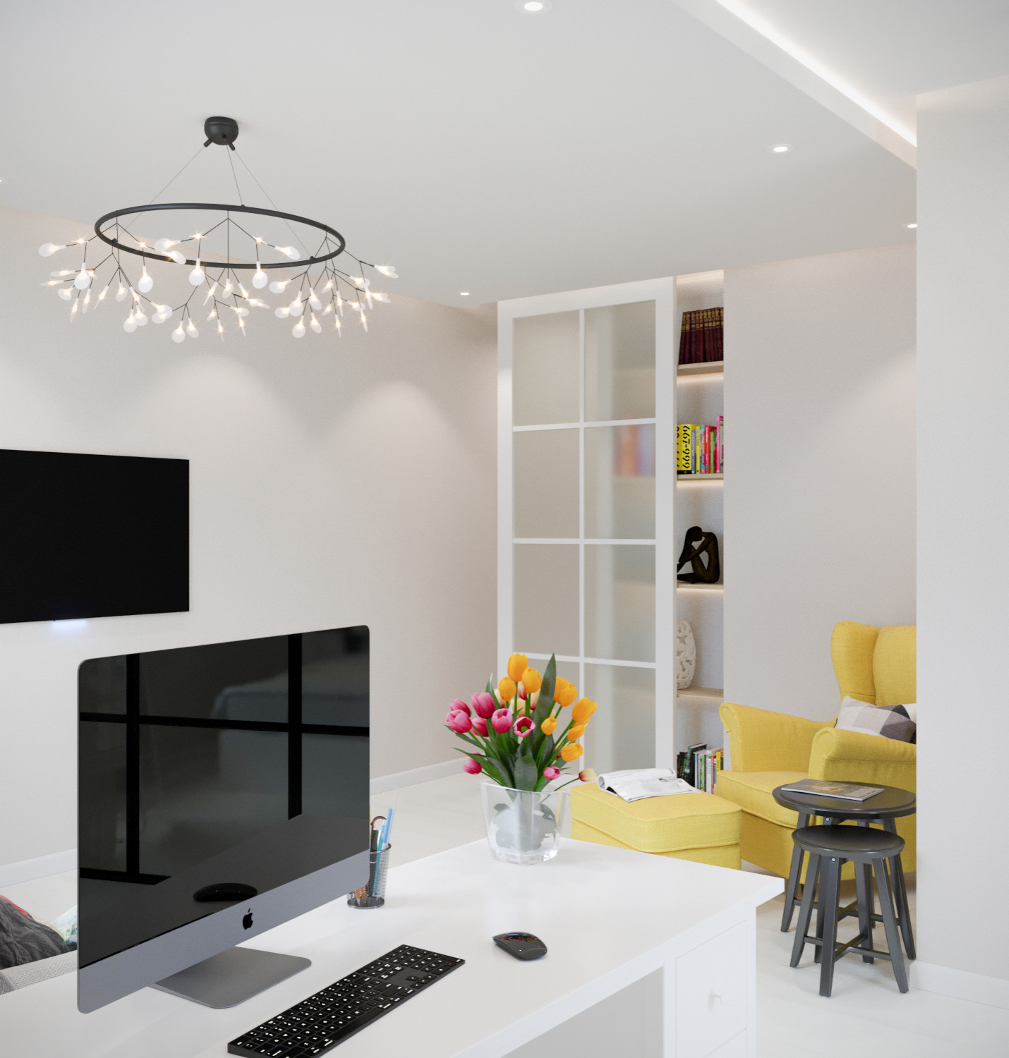 Дизайн проект в ЖК Галактика 66,1 кв.м.