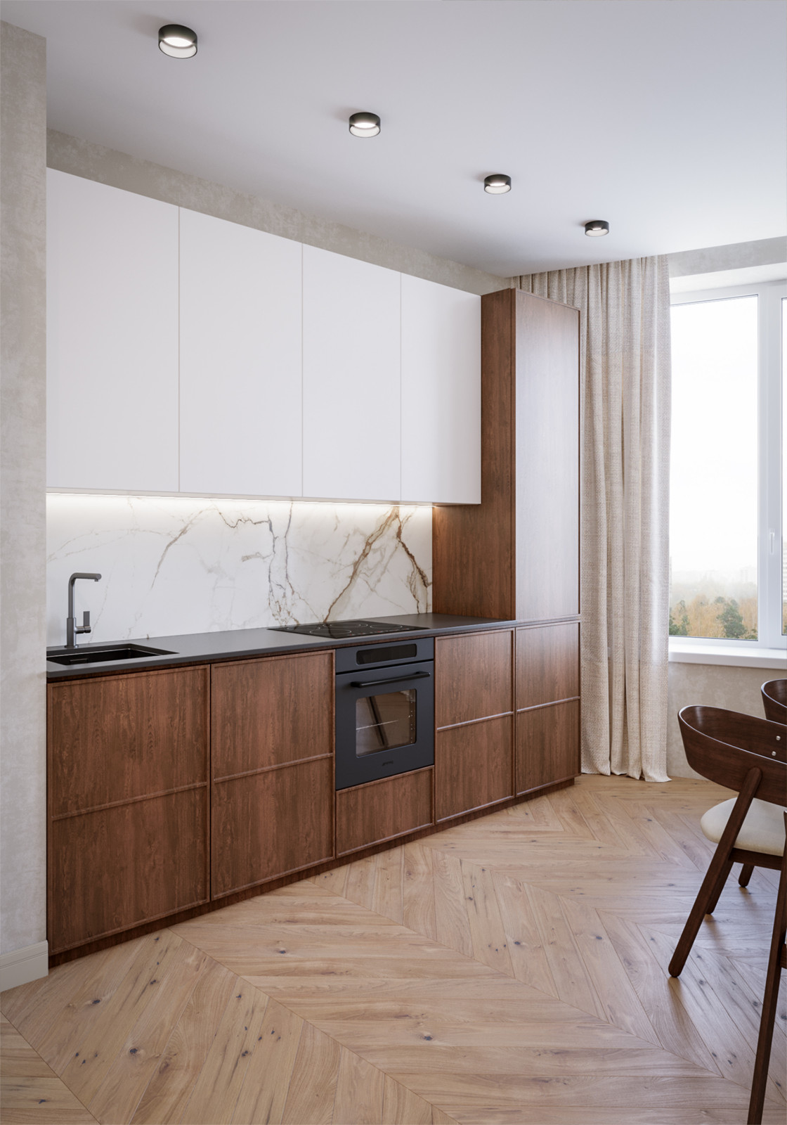 Кухня-гостиная