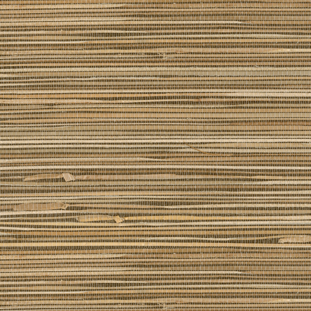 Seiju Wheat Grasscloth Wallpaper - Contemporary - Wallpaper - by ...