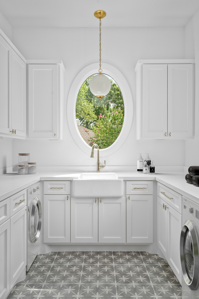Over The Bend - Transitional - Laundry Room - Houston - by Steven Allen ...
