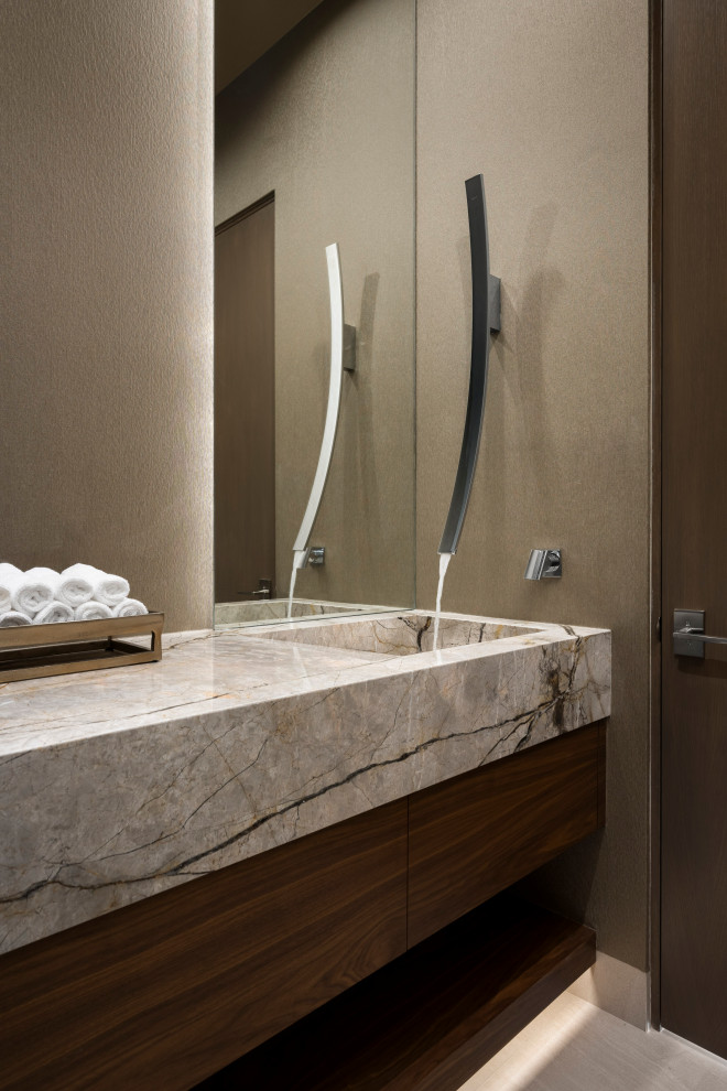 Sundown Residence - Contemporary - Powder Room - Phoenix - by AB Design ...