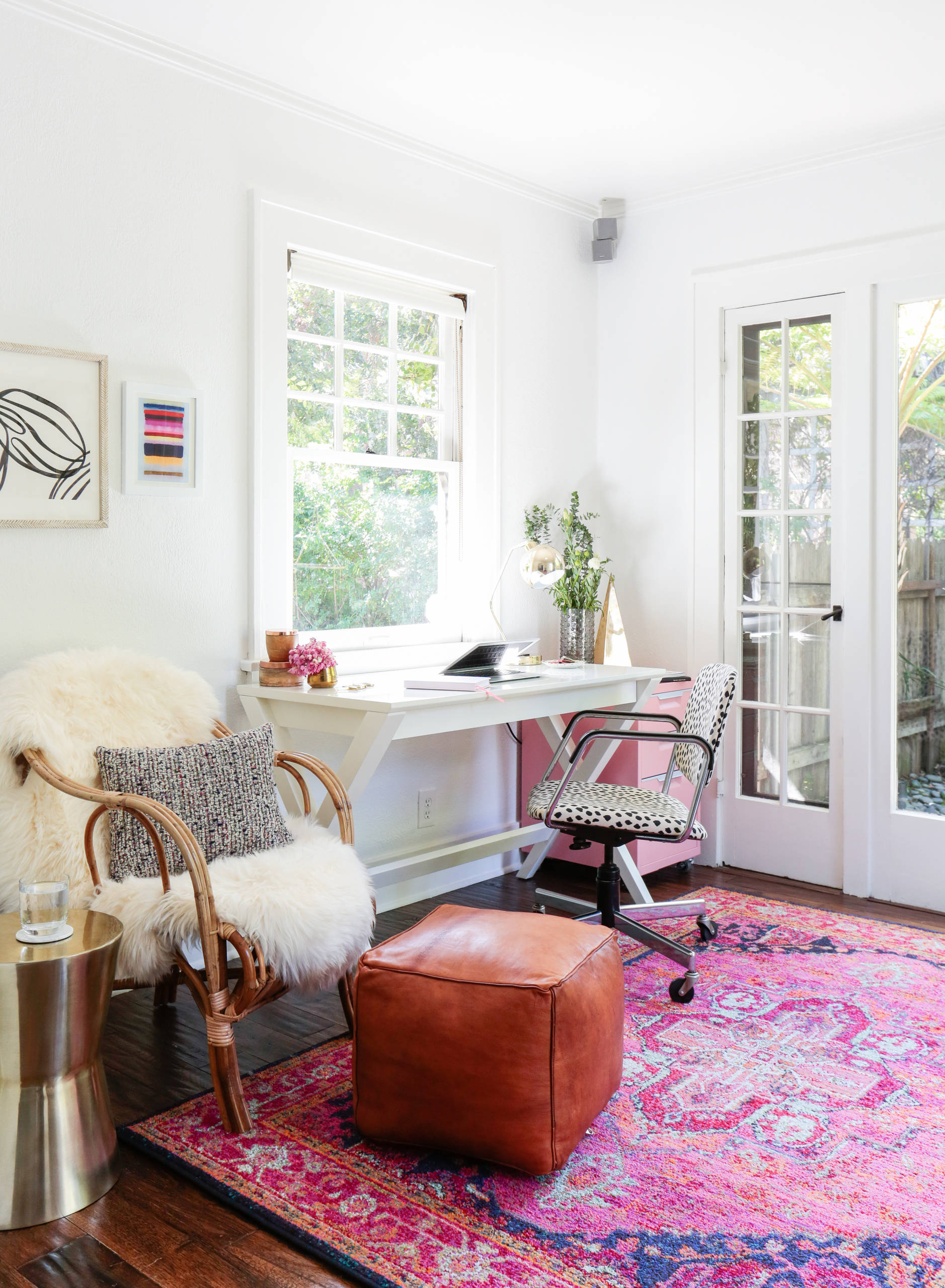 View of Room of the Day: A Light-Filled Home Office