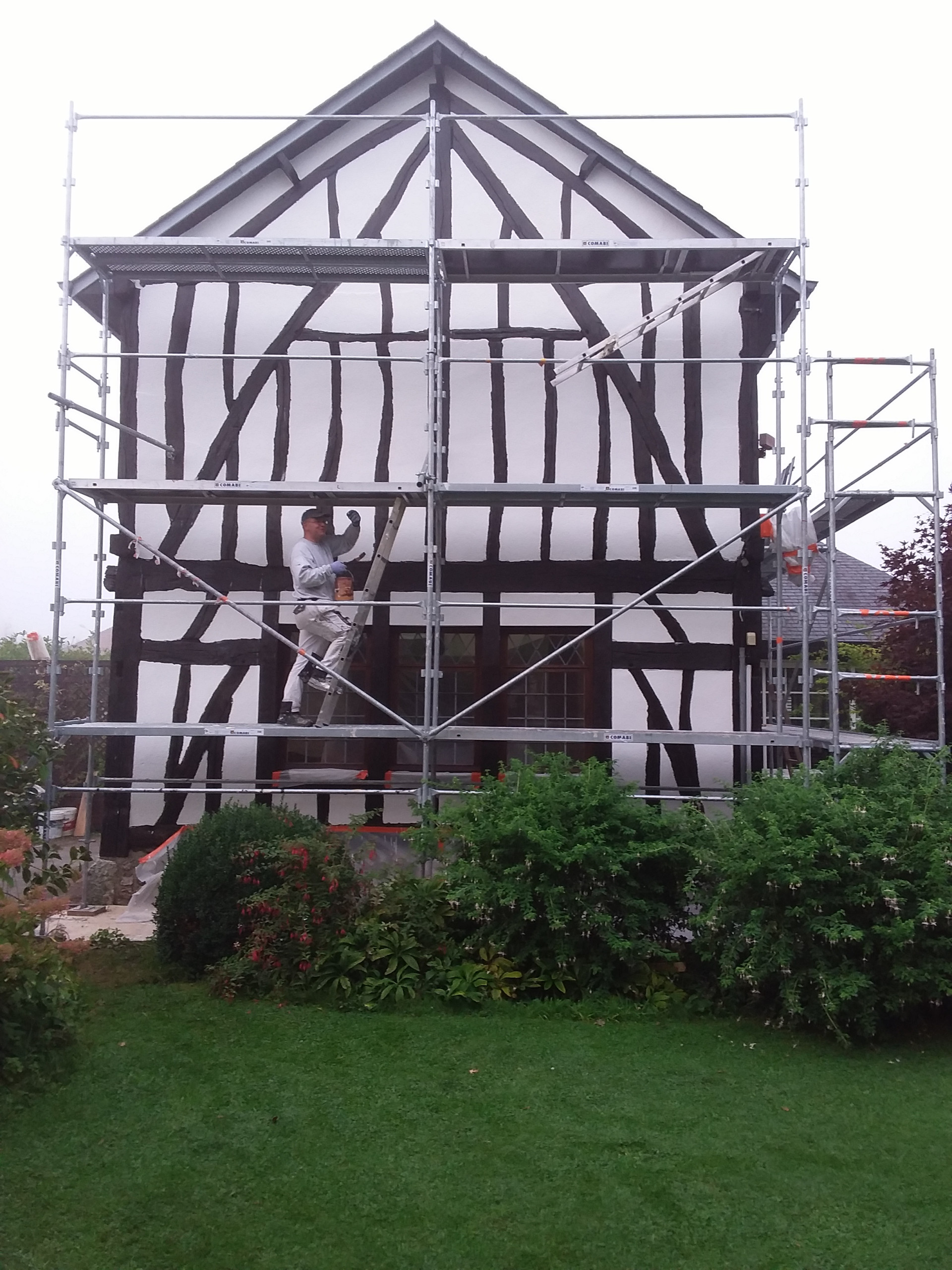 Rénovation façades, home staging pour une belle demeure anglo-normande.
