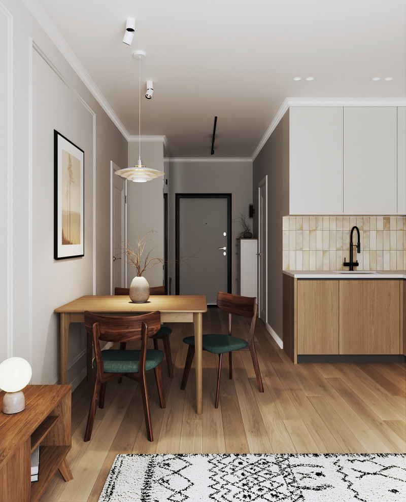 Дизайн 1-комнатной квартиры в ЖК «Приморский квартал»