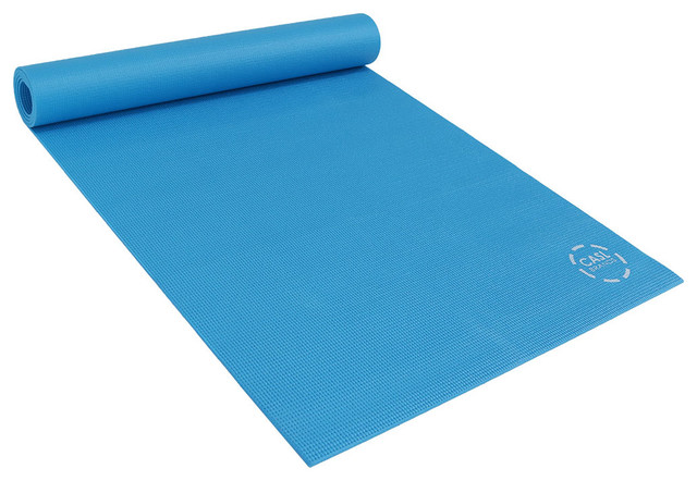 Casl Brands High Density Yoga Exercising Mat With Pvc Foam Casl Brands High Density Yoga Exercising Mat With Pvc Foam Construction Contemporary Home Gym Equipment By Serenity Health Decor