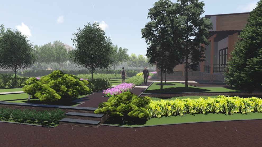 Большой сад на 2 гектарах