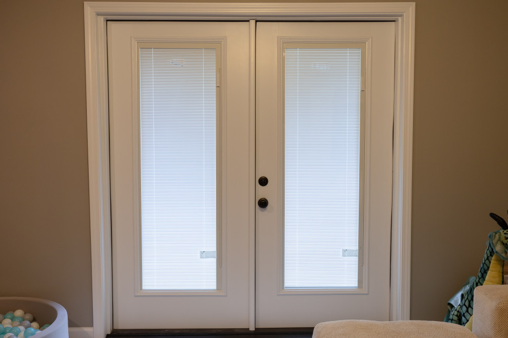 New French Doors - Basement