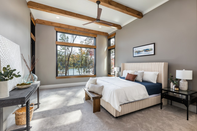 Interior rustic-bedroom