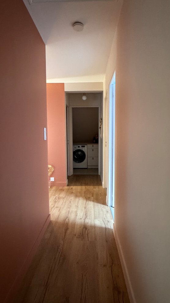 Rénovation complète d'un étage à HILLION :  buanderie , salle de bain, dressing