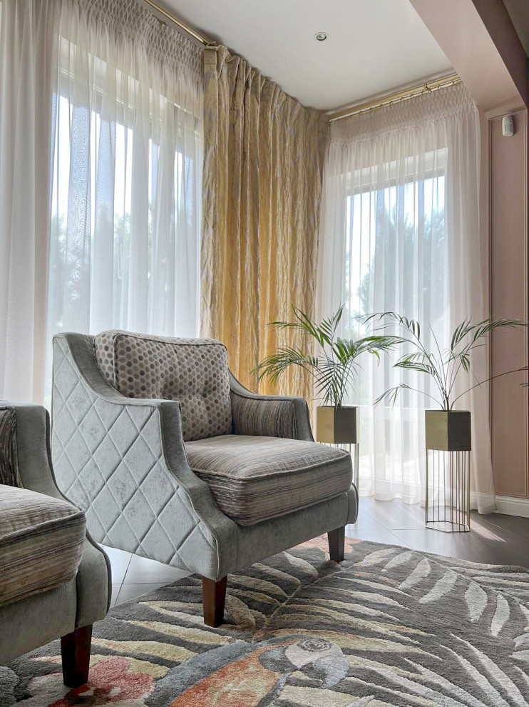 Реновация интерьера дома для семьи с тремя детьми.