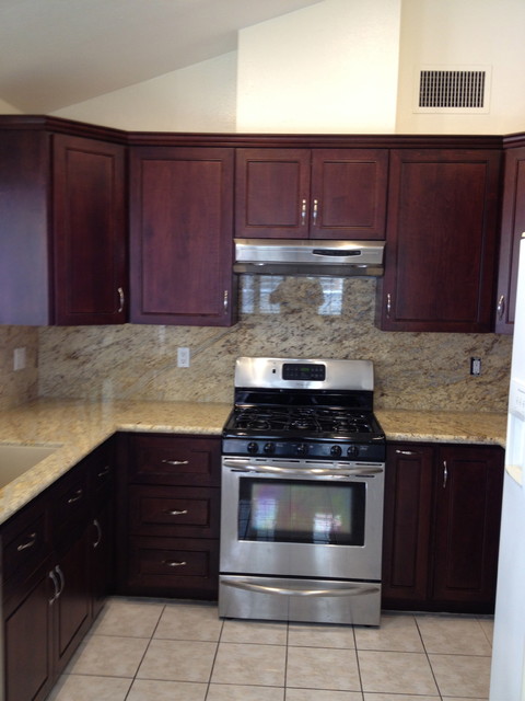 Limited Version Chocolate Kitchen american-traditional-kitchen