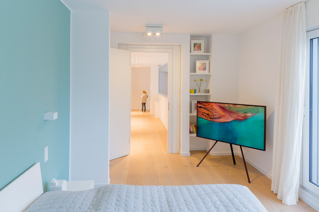 Haus PRT contemporaneo-camera-da-letto