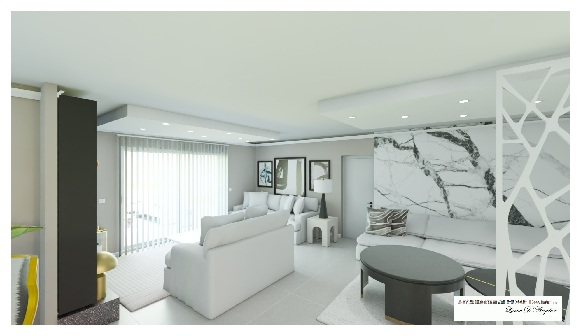 Salon de 70 m²