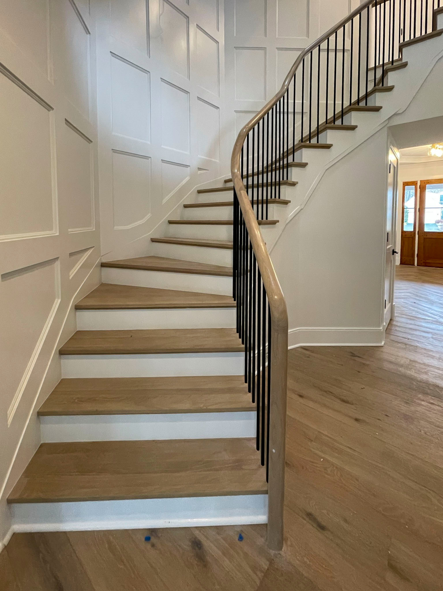 100_Hexagonal Floating-Staircase, Bethesda MD 20817