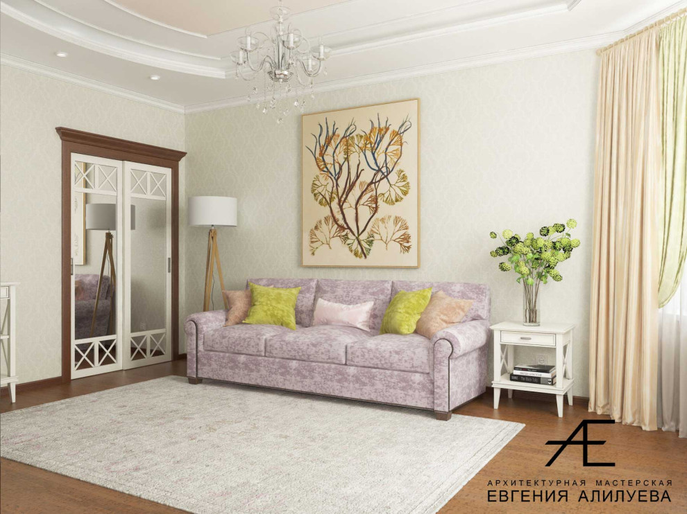 Гостевая спальня в доме в пос. Сосновка