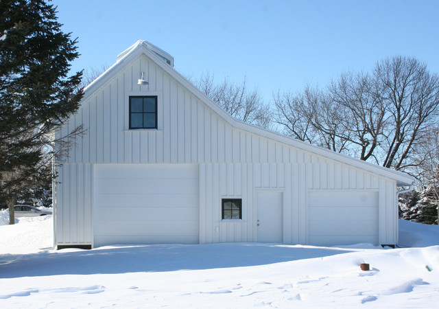 Barn skandinavisk-garage