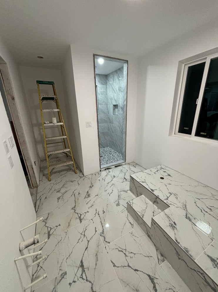 Tile Shower, Bathroom