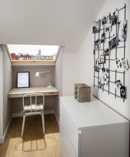 D&uacute;plex en el Eixample mediterranean-home-office