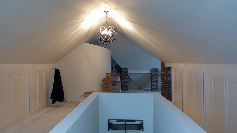 Transitional home design photo in Minneapolis