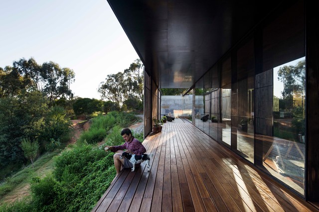 Sawmill House modern-terrace