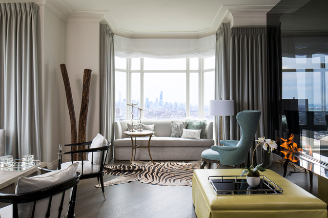 Luxury High Rise moderno-salon