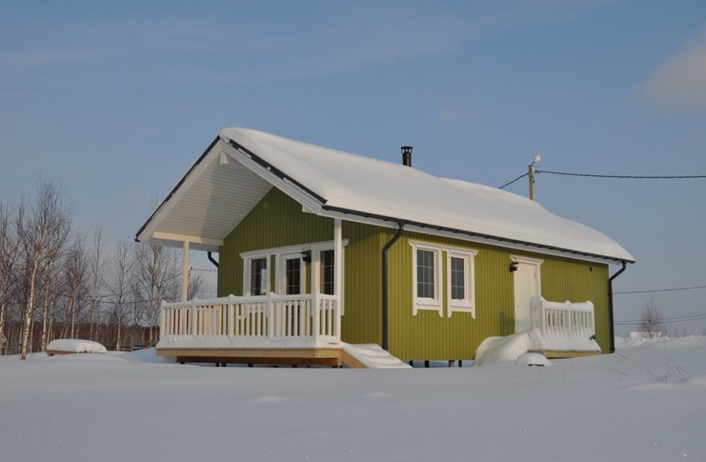 Поселок Ясногорье Московская область Норвежский дом