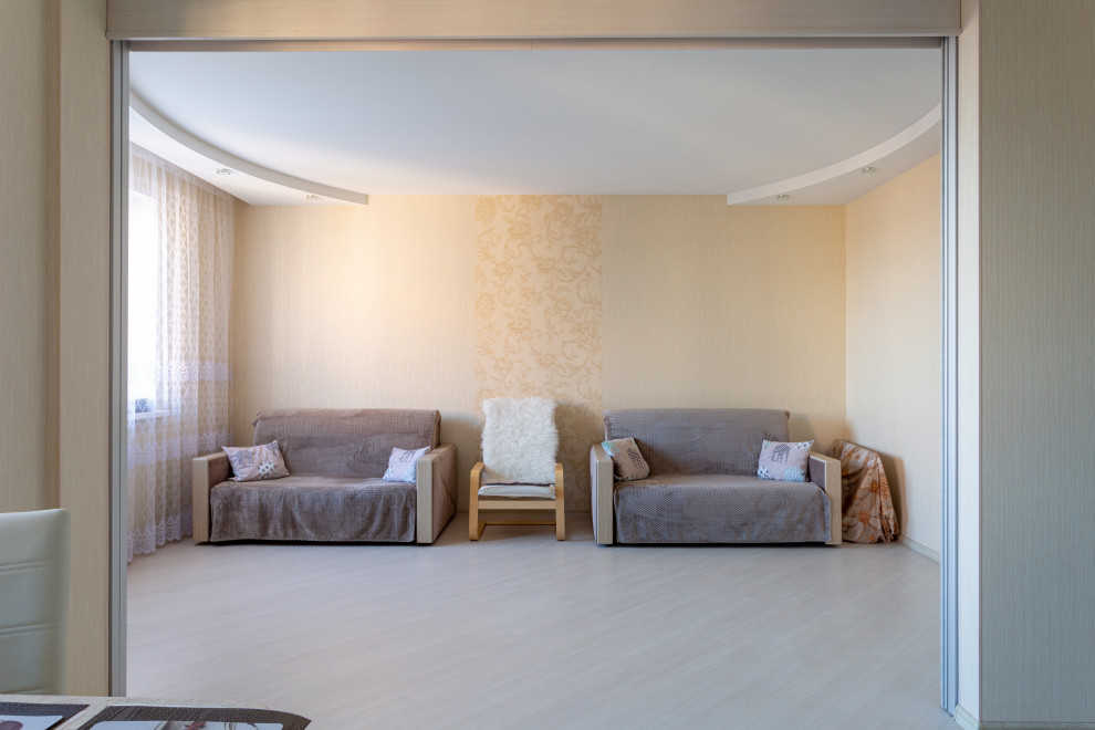 Разделение кухни с гостиной