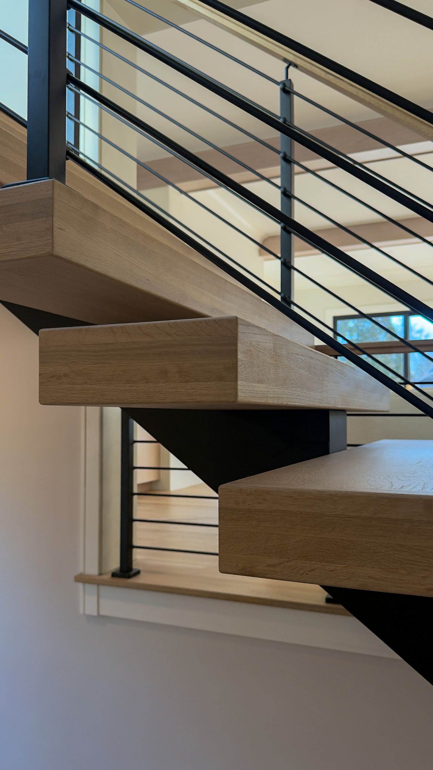 Project #147 | Modern Staircase with Seattle Style Stringer