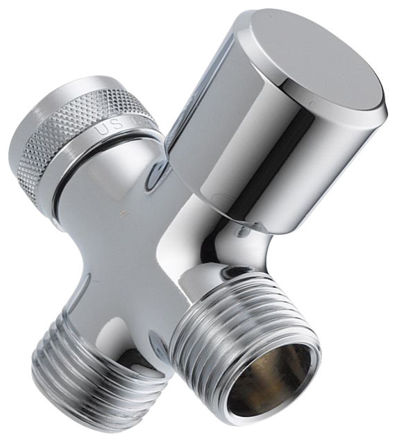 Three-Way Deluxe Shower Arm Diverter in Chrome
