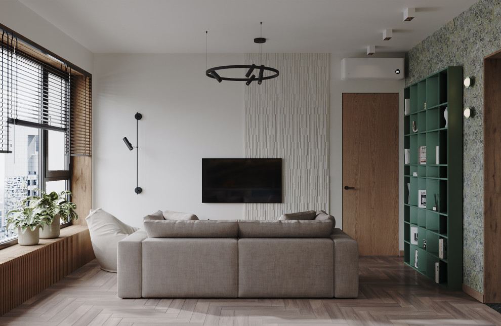 Квартира для семьи с двумя детьми в ЖК Monodom Lake г. Москва.