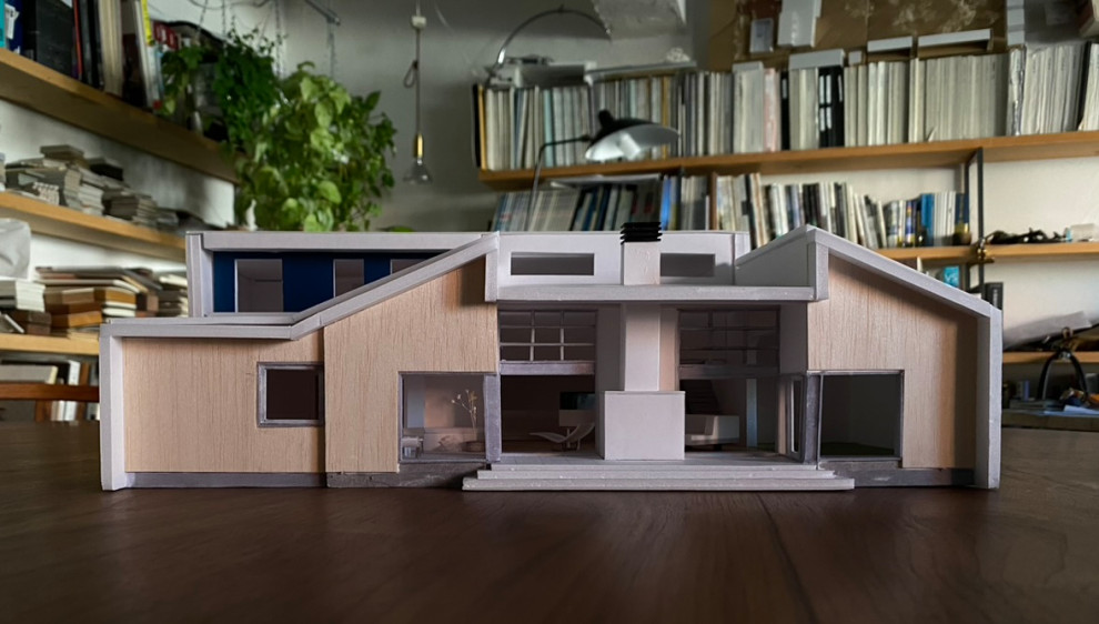 ゴルフスタジオのある家