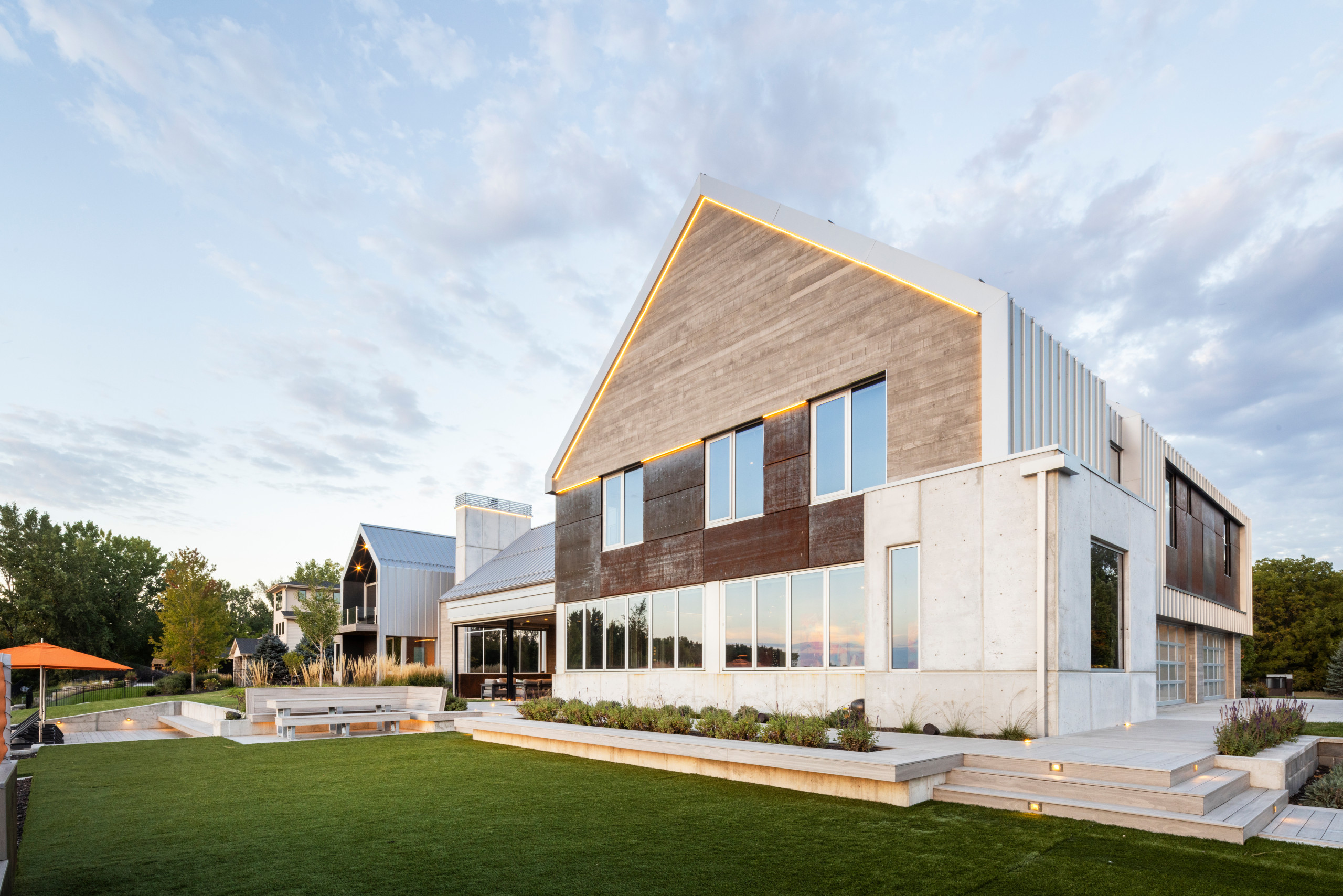 Industrial & Modern Lake Home | Custom Build