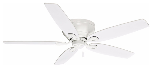 Casablanca Durant 54 5 Blade Flush Mount Ceiling Fan Transitional Fans By Buildcom Houzz Blade Flush Mount Ceiling Fan, Casablanca Ceiling Fans Dealers